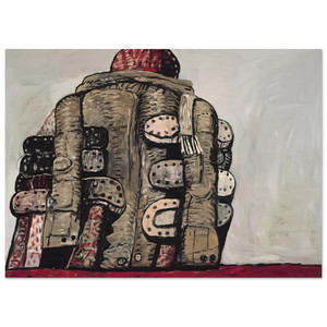 Philip Guston  BACK VIEW Fine Art Poster / Art Print