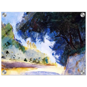 John Singer Sargent  Landscape Olive Trees Corfu Acrylic Print