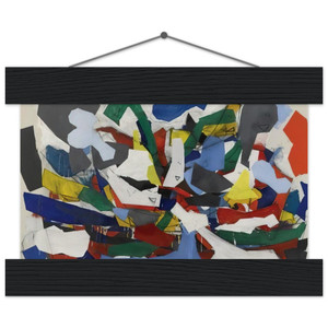 Robert Goodnough Adventure II 1963 Matte Paper Poster with Hanger