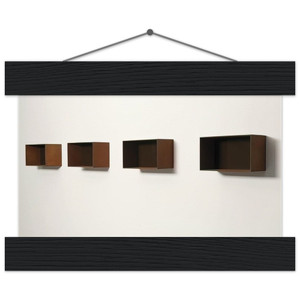 Donald Judd Untitled 909 Donaldson 1990 Poster with Hanger