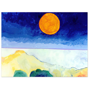 Aldemir Martins  Paisagem  2004 Aluminum Print