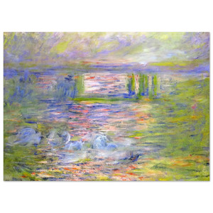 claude monet  Charing Cross Bridge 2 Fine Art Poster / Art Print