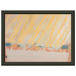 Albert Irvin  Paradise  1979 Premium Metal Framed Art Print / Poster