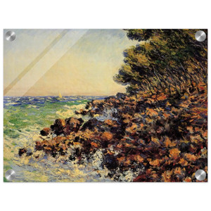 claude monet  Cap Martin Acrylic Print