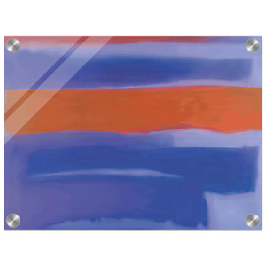 Esteban Vicente  UNTITLED 1980 N4 Acrylic Print