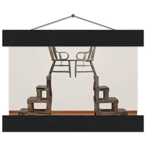 Rauschenberg THE ANCIENT INCIDENT KABAL AMERICAN ZEPHYR 1981 Poster with Hanger