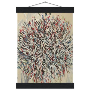 Robert Goodnough  Abstract 2  1982 Museum-Quality Matte Paper Poster with Hanger