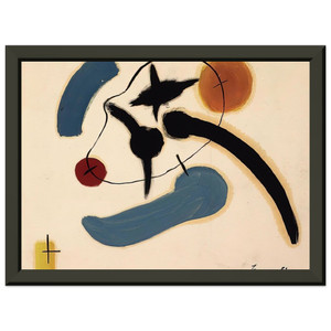 John Ferren  Untitled  1932 Premium Metal Framed Art Print / Poster