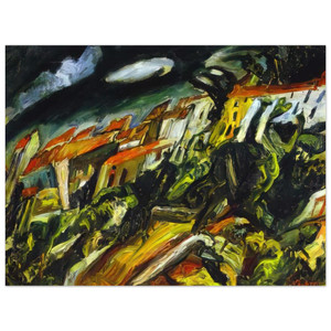 Chaim Soutine  VIEW OF CERET Aluminum Print