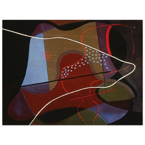 John Ferren  Grazioso  1933 Wood Print