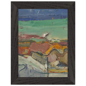 Richard Diebenkorn  Berkeley Premium Wooden Framed Art Print / Poster