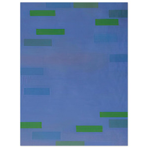 Ad Reinhardt  Abstract Painting Blue  1952 Aluminum Print