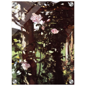 John Singer Sargent  A Rose Trellis Roses at Oxfordshire Acrylic Print