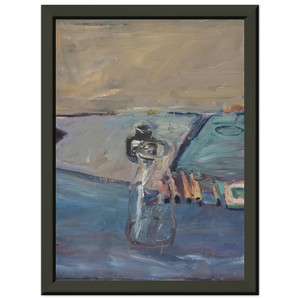 Richard Diebenkorn  Bottles Premium Metal Framed Art Print / Poster