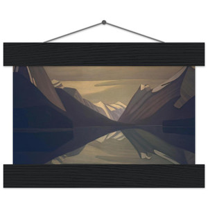 Lawren Harris Maligne Lake Jasper Park 1924 Matte Poster with Hanger