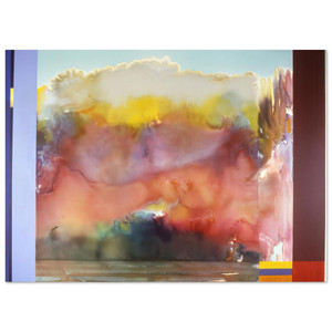 Ronnie Landfield  Rite of Spring  1985 Fine Art Poster / Art Print