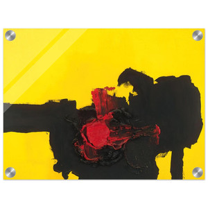 Luis Feito  N MERO 363 1962 Acrylic Print