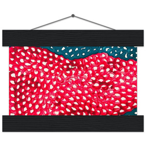 Yayoi Kusama  WAVES 1953 Museum-Quality Matte Paper Poster with Hanger