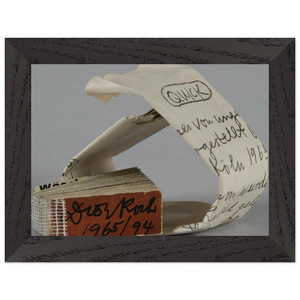 Dieter Roth  Quick  1965 Premium Wooden Framed Art Print / Poster