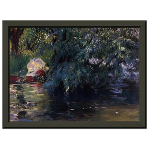 John Singer Sargent Calcot Mill Premium Metal Framed Art Print / Poster