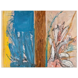 Helen Frankenthaler  The Facade 1954 Aluminum Print