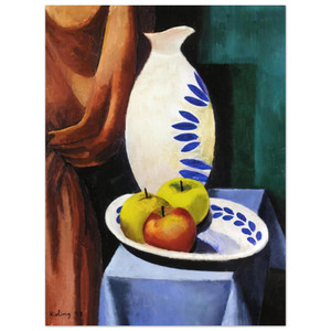 Moise Kisling  STILL LIFE WITH WHITE PITCHER 1917 Aluminum Print