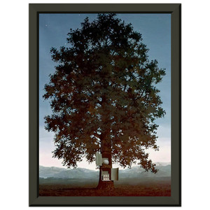 Rene Magritte  THE VOICE OF BLOOD 1959 Premium Metal Framed Art Print / Poster