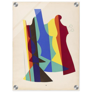 Man Ray  ORCHESTRA FROM THE PORTFOLIO REVOLVING DOORS 1926 Acrylic Print