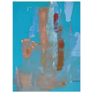 Helen Frankenthaler  In on Blue  1976 Aluminum Print