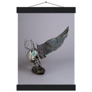 Robert Rauschenberg MERCURY ZERO SUMMER GLUT 1987 Matte Paper Poster with Hanger