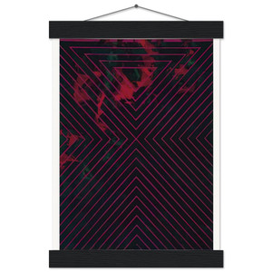 Luis Feito  1418 1986 Museum-Quality Matte Paper Poster with Hanger