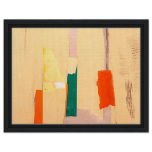 Esteban Vicente  UNTITLED 1998 N2 Framed Canvas