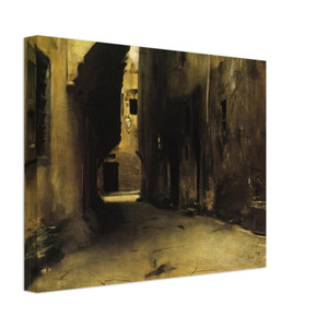 John Singer Sargent  A Street in Venice Canvas