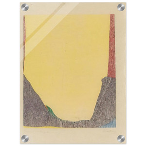 Helen Frankenthaler  East and Beyond  1973 Acrylic Print