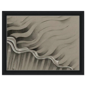 Lee Bontecou  UNTITLED 1985 N1 Framed Canvas