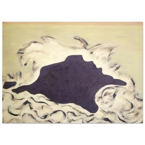 Milton Avery  Advancing Sea  1953 Fine Art Poster / Art Print
