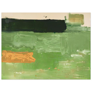 Helen Frankenthaler  Mediterranean 1981 Aluminum Print