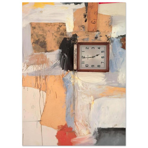 Robert Rauschenberg  THIRD TIME PAINTING 1961 Fine Art Poster / Art Print