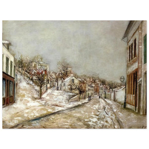 Maurice Utrillo  VIEW OF PONTOISE Aluminum Print