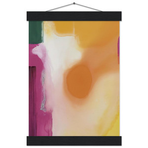 Helen Frankenthaler Bullseye 1989 Matte Paper Poster with Hanger