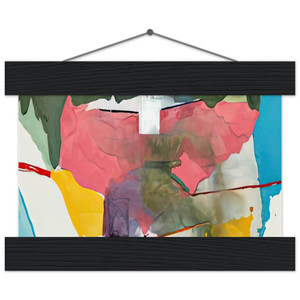 Helen Frankenthaler Off White Square 1973 Matte Poster with Hanger