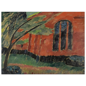 Alexej von Jawlensky  THE CHURCH IN PREROW 1911 Aluminum Print