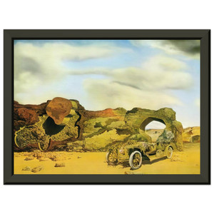 Salvador Dali PARANOIAC CRITICAL SOLITUDE 1935 Metal Framed Print