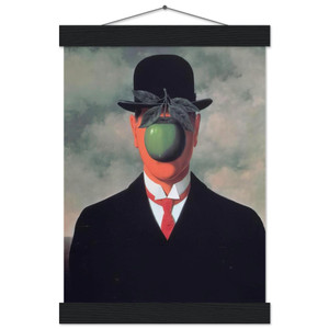 Rene Magritte  THE GREAT WAR 1964 Museum-Quality Matte Paper Poster with Hanger