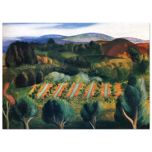 Moise Kisling  PROVENCE LANDSCAPE 1918 Fine Art Poster / Art Print