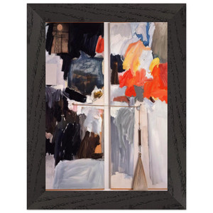 Rauschenberg Studio Painting 1961 Premium Framed Art Print Poster