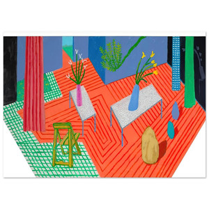 David Hockney  David Hockney N23 Fine Art Poster / Art Print