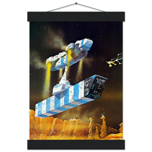 Chris Foss  Chris Foss N19 Museum-Quality Matte Paper Poster with Hanger