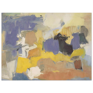 Esteban Vicente  UNTITLED 1958 N2 Aluminum Print