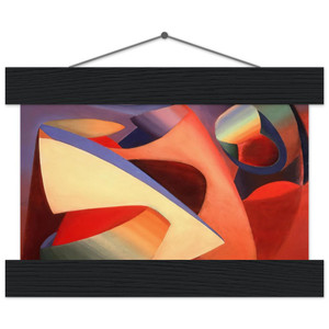 John Ferren  Lutte as Ciel  1937 Museum-Quality Matte Paper Poster with Hanger